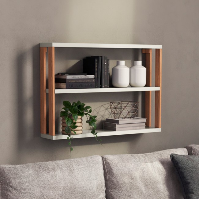 Nicho retangular industrial - offwhite