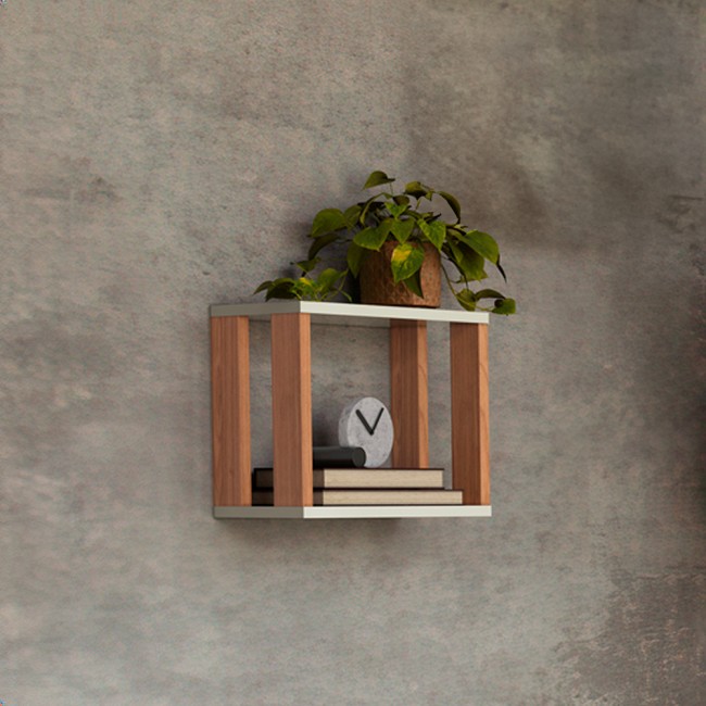 Nicho industrial pequeno - offwhite